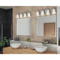 Cascadia Collection Four-Light Bath & Vanity - Damp Location Listed - Model P2149-20