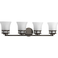 Cascadia Collection Four-Light Bath & Vanity - Damp Location Listed - Model P2149-20