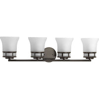 Cascadia Collection Four-Light Bath & Vanity - Damp Location Listed - Model P2149-20