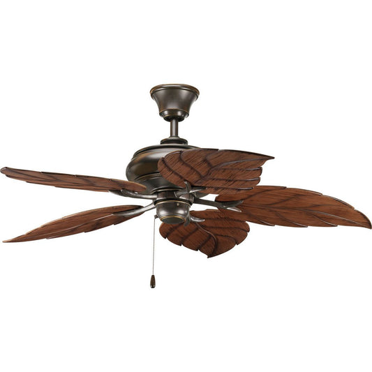Progress Lighting Ceiling Fans Light - AirPro Collection 52" Five-Blade Indoor/Outdoor Ceiling Fan - Model P2526-20