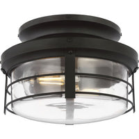 Springer II Collection Architectural Bronze Rustic Light Kit - Damp Location Listed