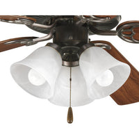AirPro Collection Three-Light Ceiling Fan Light - Dry Location Listed