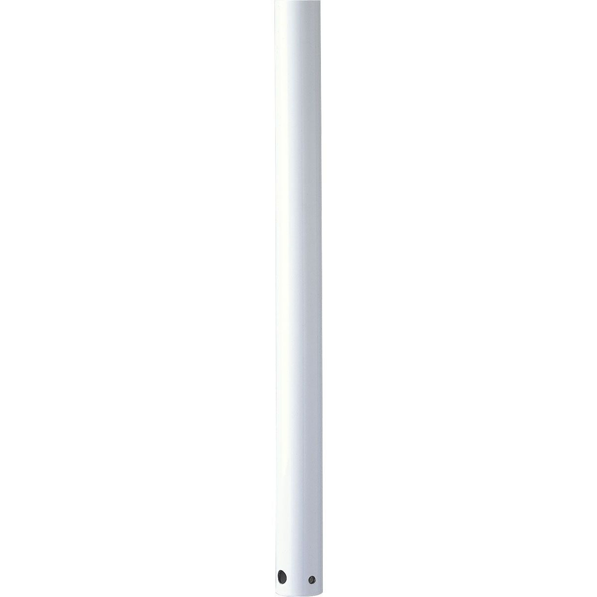 Progress Lighting Accessories Light - 72-Inch Accessory Ceiling Fan Downrod Satin White - Model P2609-28