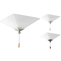 AirPro Universal Two-Light Ceiling Fan Light - Dry Location Listed