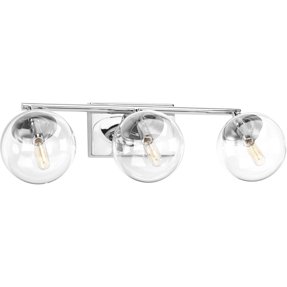 Progress Lighting Bath & Vanity Light - Mod Collection Three-Light Bath & Vanity - Model P2856-15