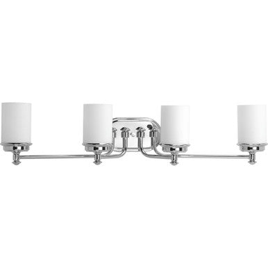 Glide Collection Four-Light Bath & Vanity - Damp Location Listed