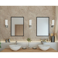 Zura Collection One-Light Brushed Nickel Etched Opal Glass Modern Bath Vanity Light - Damp Location Listed