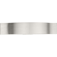 Curvity LED Collection 24 in. Brushed Nickel Modern 3CCT Integrated LED Linear Vanity Light - Damp Location Listed