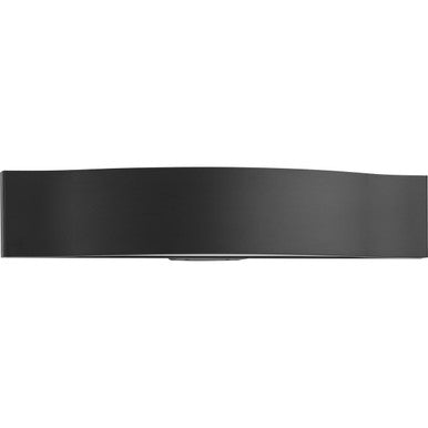 Curvity LED Collection 24 in. Black Modern 3CCT Integrated LED Linear Vanity Light - Damp Location Listed