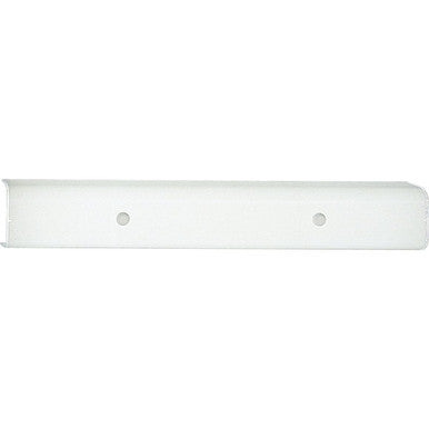 Channel Glass Collection Four-Light White White Glass Traditional Bath Vanity Light