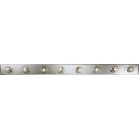 Broadway Collection Eight-Light Polished Chrome Traditional Bath Vanity Light