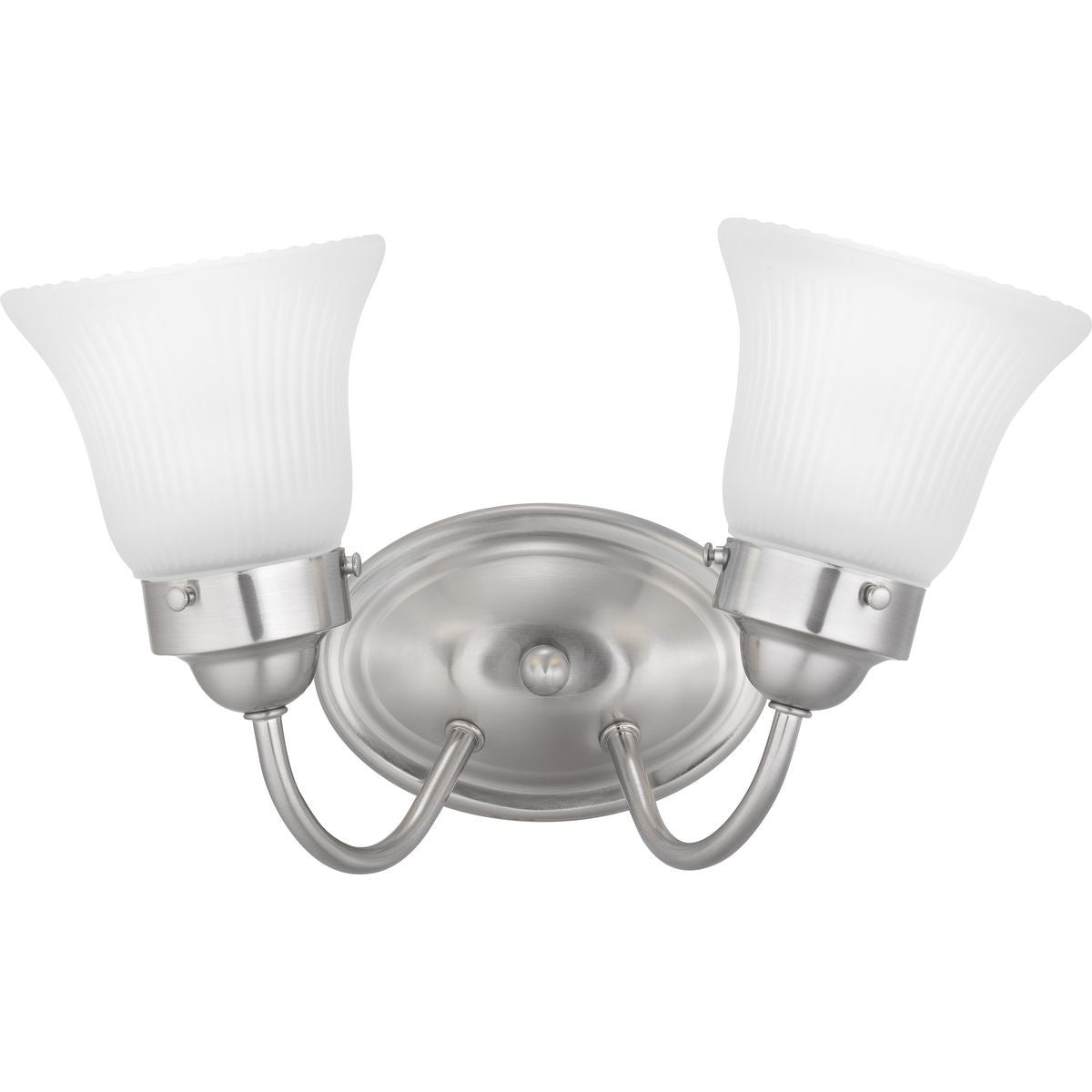 Progress Lighting Outdoor Light - Gables Collection One-Light Coastal Satin White Clear Glass Outdoor Wall Lantern - Model P550050-028