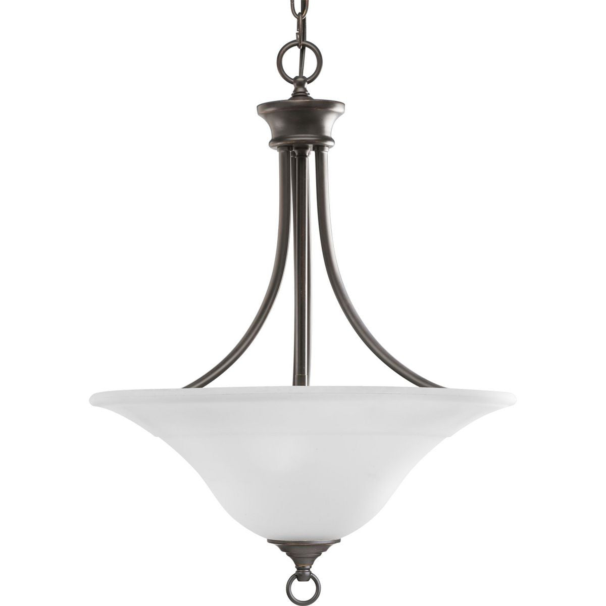 Progress Lighting Hall & Foyer Light - Trinity Collection Three-Light Foyer Pendant - Model P3474-20