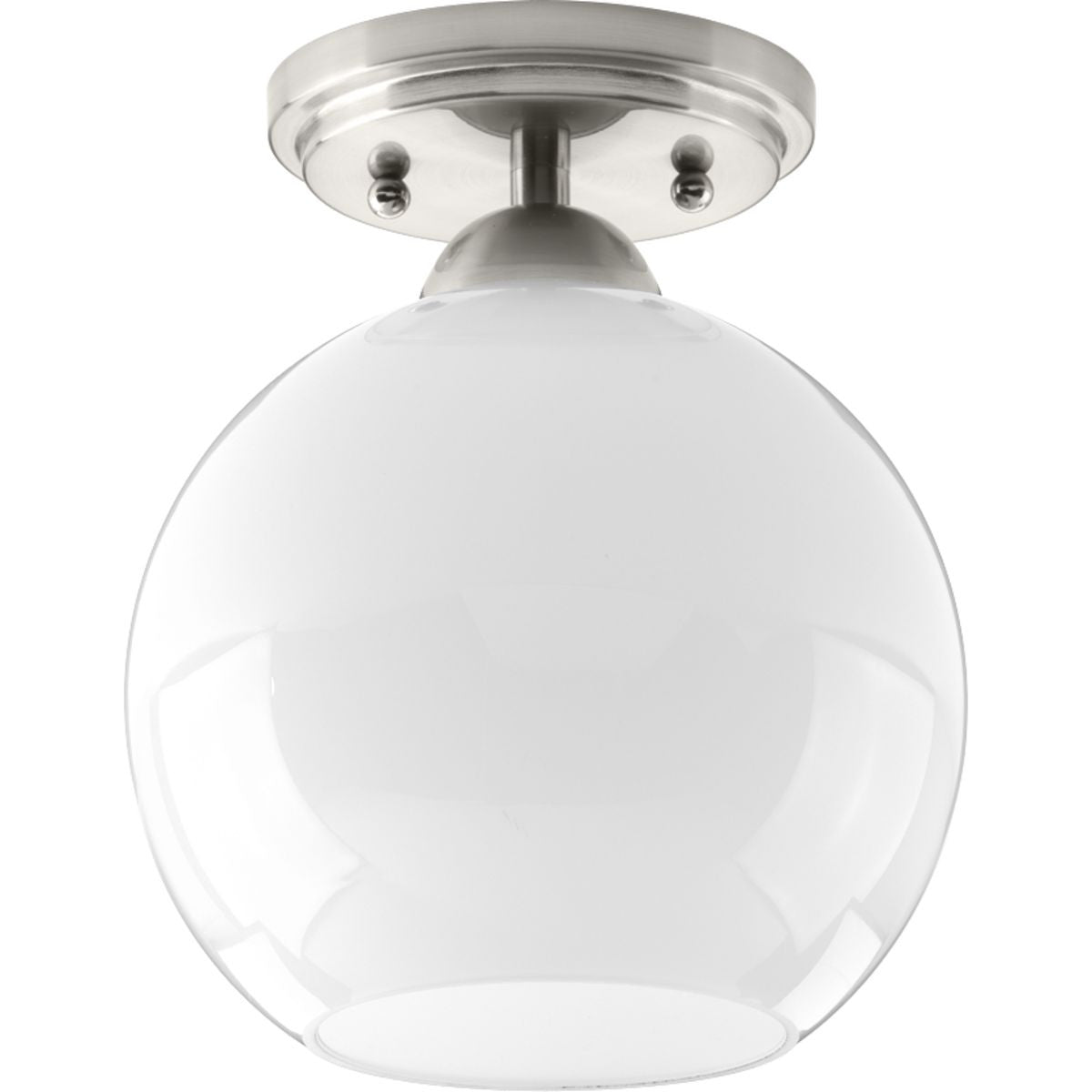 Progress Lighting Close-to-Ceiling Light - Carisa Collection 7-3/8" Flush Mount - Model P350075-009
