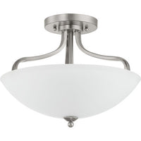 Laird Collection Three-Light Semi-Flush Convertible - Dry Location Listed