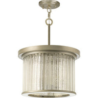 Progress Lighting Sequit Point Collection Antique Nickel Semi-Flush Convertible - Dry Location Listed