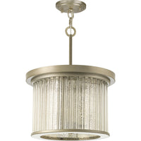 Progress Lighting Sequit Point Collection Antique Nickel Semi-Flush Convertible - Dry Location Listed