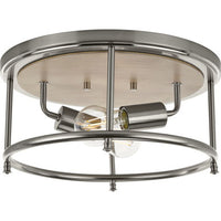 Durrell Collection Two-Light Brushed Nickel 13