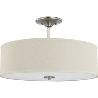 Inspire Collection Brushed Nickel Three-Light 18