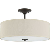Inspire Collection Antique Bronze Three-Light 18
