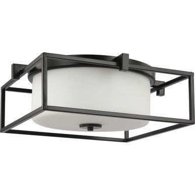 Chadwick Collection Two-Light Black 15-3/8