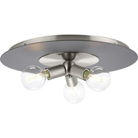 Trimble Collection Three-Light Brushed Nickel 18