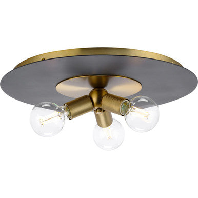 Trimble Collection Three-Light Brushed Bronze 18