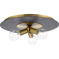 Trimble Collection Three-Light Brushed Bronze 18