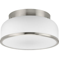 Parkhurst Collection Two-Light Brushed Nickel New Traditional 11-1/4