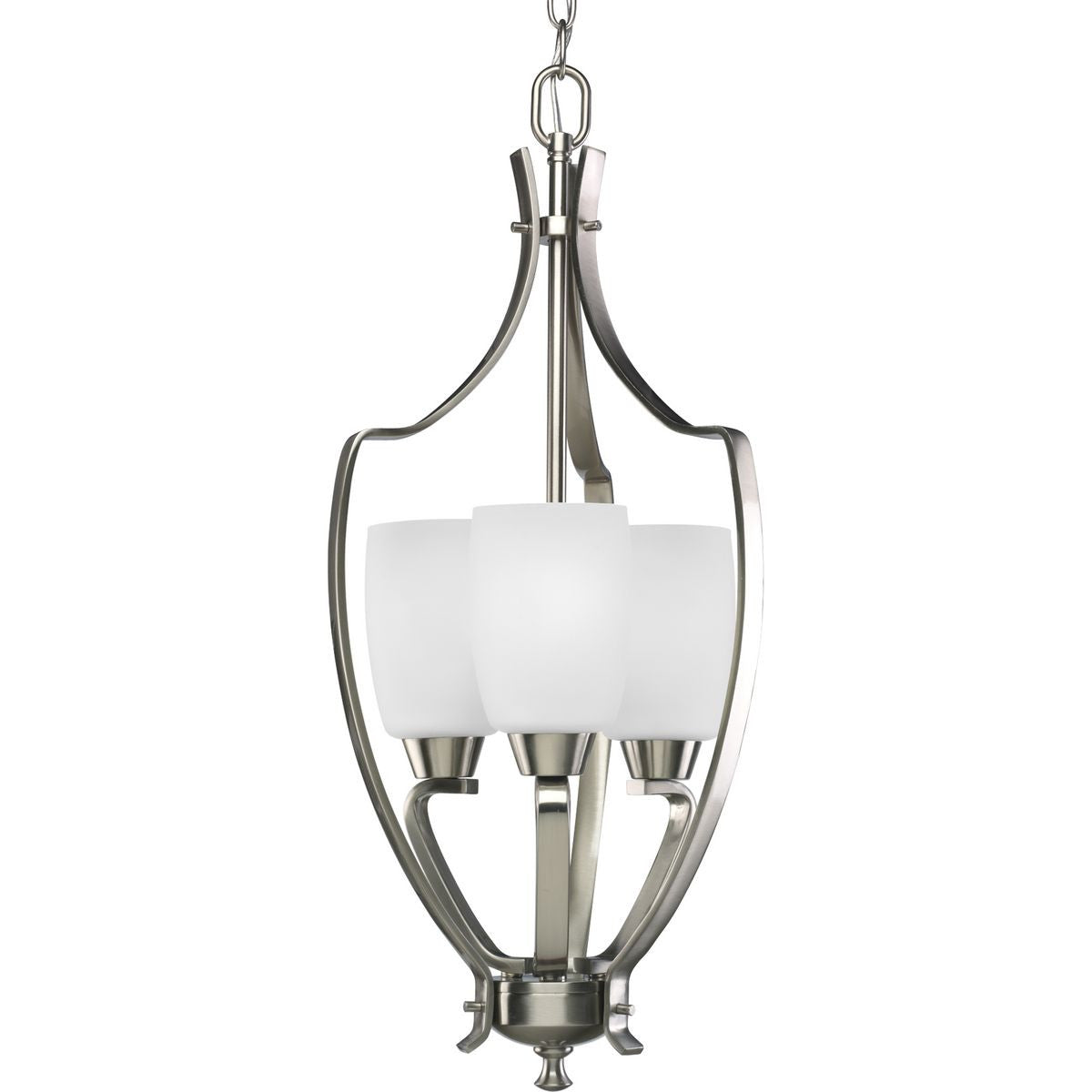 Progress Lighting Hall & Foyer Light - Wisten Collection Three-Light Foyer - Model P3509-09
