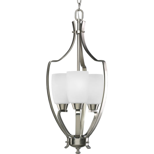 Progress Lighting Hall & Foyer Light - Wisten Collection Three-Light Foyer - Model P3509-09
