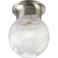 One-Light Glass Globe 6-3/8