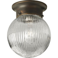 One-Light Glass Globe 6-3/8