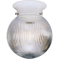 One-Light Glass Globe 6-3/8