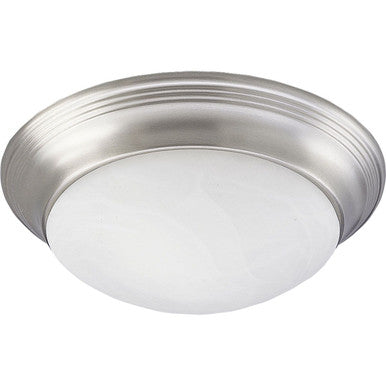 One-Light Alabaster Glass 11-1/2