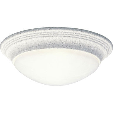 One-Light Alabaster Glass 11-1/2