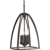Tally Collection Four-Light Foyer Pendant - Dry Location Listed - P3786-20
