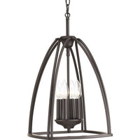 Tally Collection Four-Light Foyer Pendant - Dry Location Listed