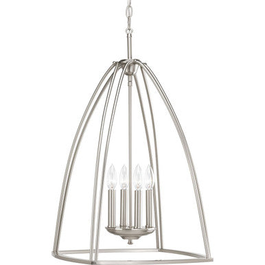 Tally Collection Four-Light Foyer Pendant - Dry Location Listed - P3787-09