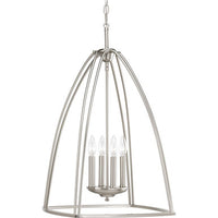 Tally Collection Four-Light Foyer Pendant - Dry Location Listed - P3787-09