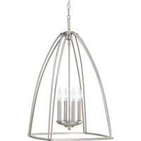 Tally Collection Four-Light Foyer Pendant - Dry Location Listed - P3787-09