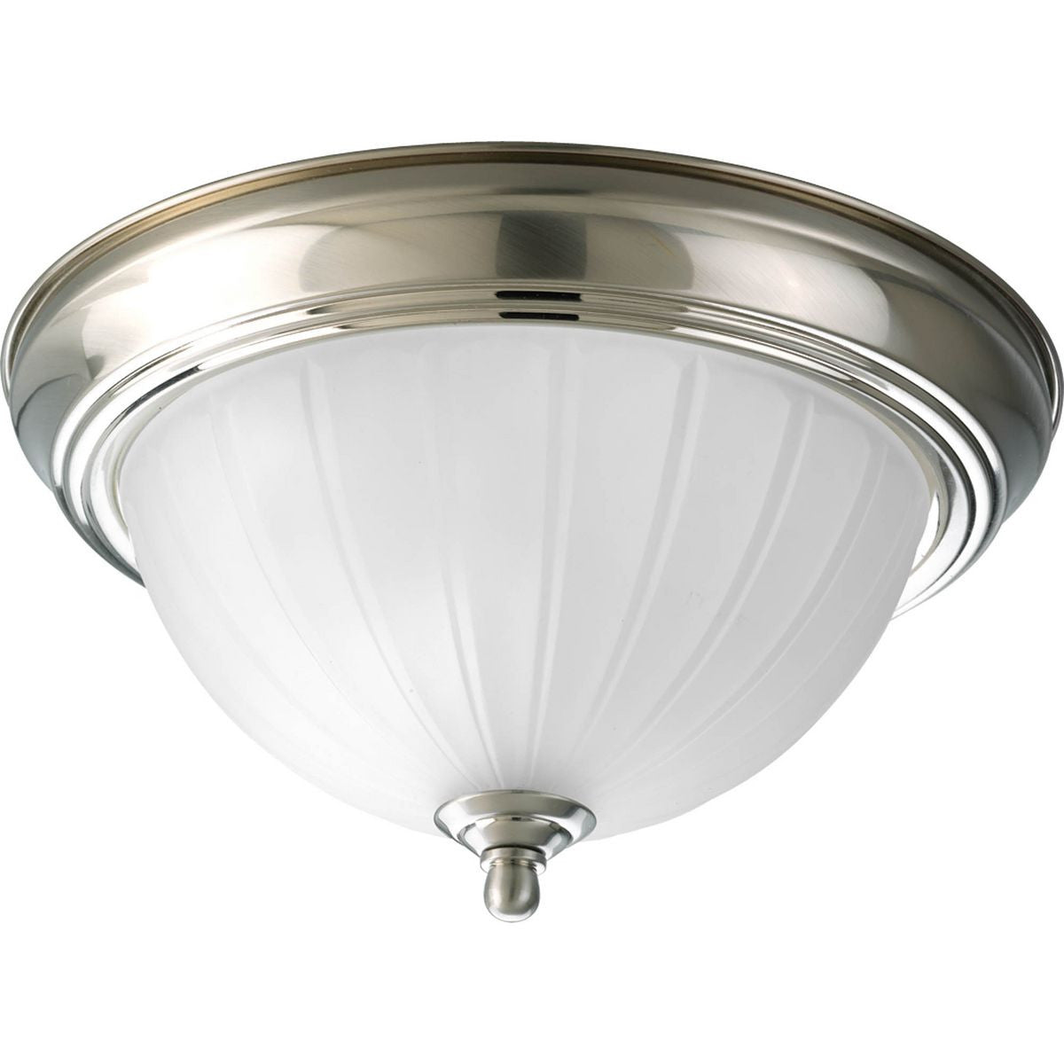 Progress Lighting Close-to-Ceiling Light - One-Light Melon 11-3/8" Close-to-Ceiling - Model P3816-09