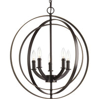 Equinox Collection Five-Light Chandelier - Dry Location Listed