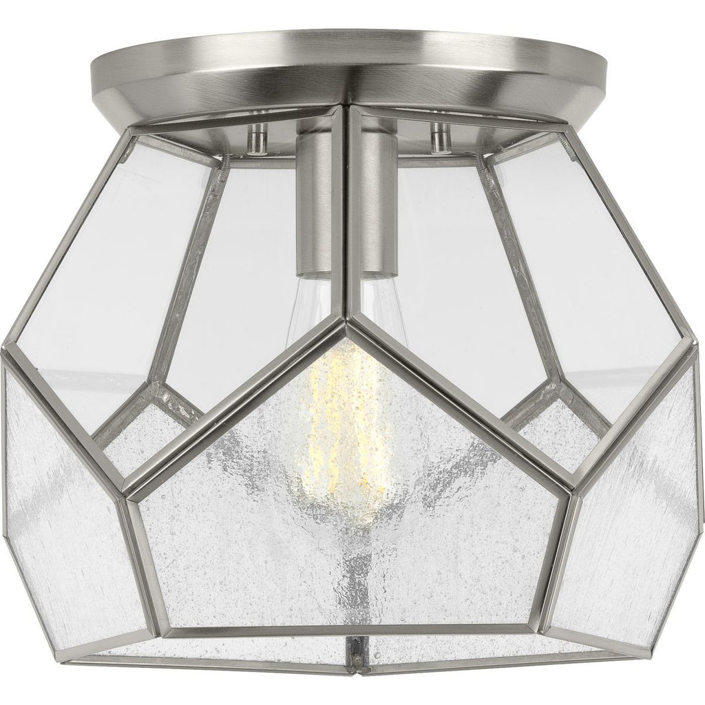 Cinq Collection Brushed Nickel One-Light 12