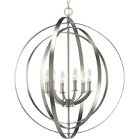 Equinox Collection Six-Light Foyer Pendant - Dry Location Listed - P3889-126