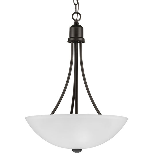 Progress Lighting Hall & Foyer Light - Gather Collection Two-Light Foyer Pendant - Model P3914-20