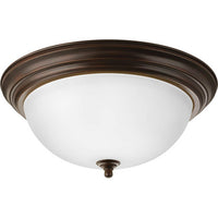 Three-Light Dome Glass 15-1/4
