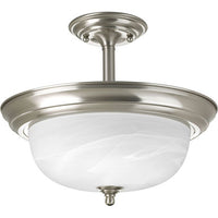 Two-Light Dome Glass 13-1/4