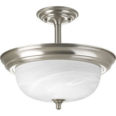 Two-Light Dome Glass 13-1/4