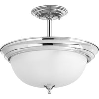 Two-Light Dome Glass 13-1/4